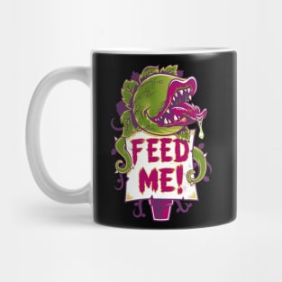 Feed Me - Creepy Cute Audrey Plant - Spooky Horror Musical Mug